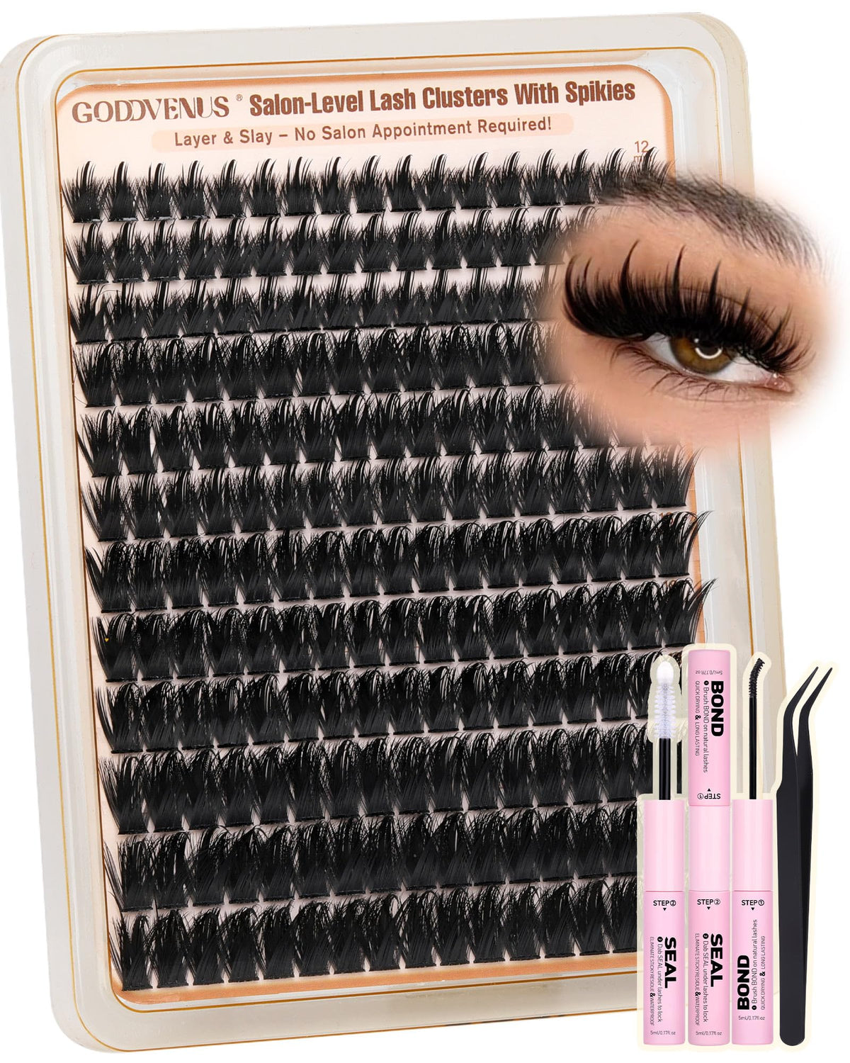 Goddvenus front packaging showing kit contents and brand for easy identification