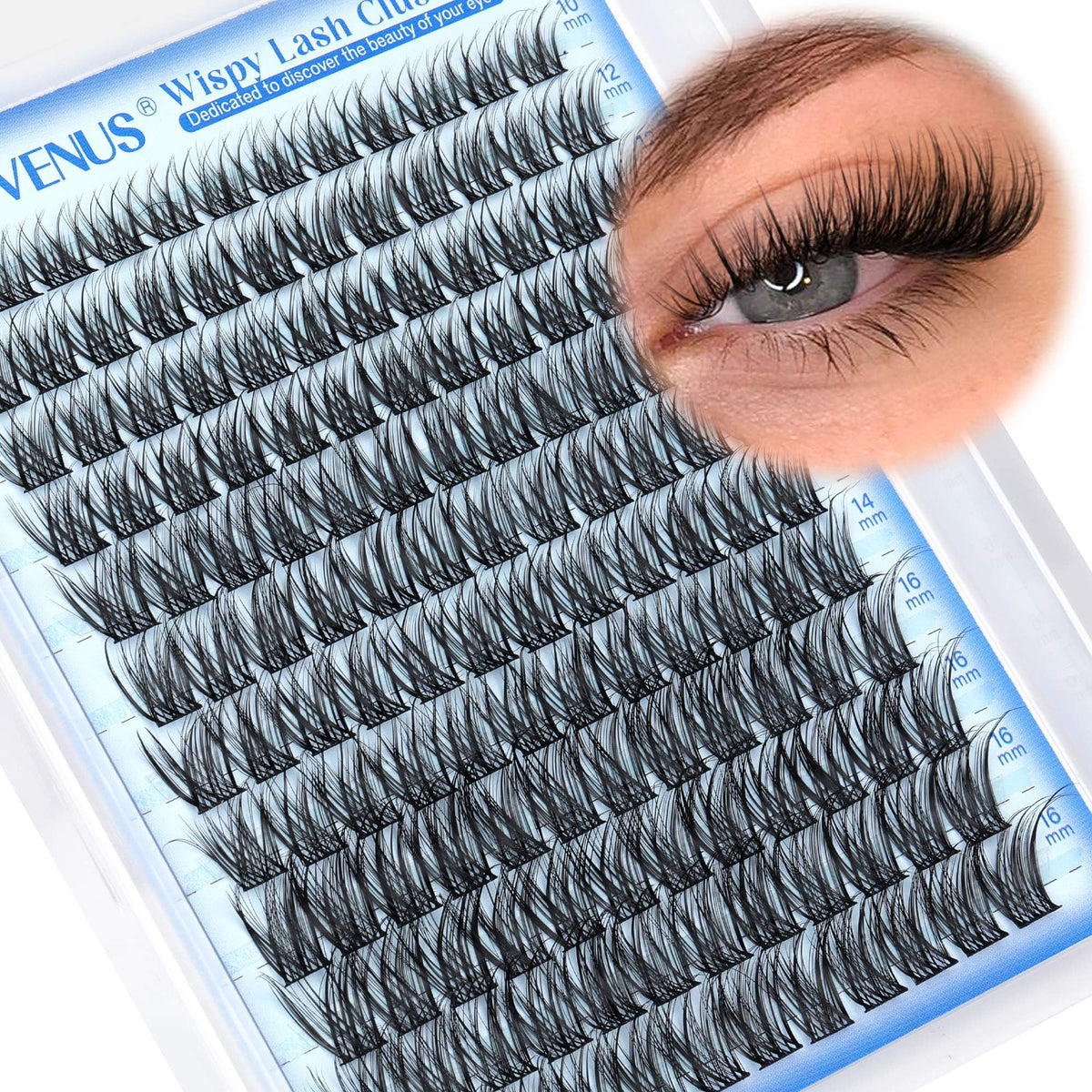 Goddvenus front packaging showing compact case and clear branding, easy storage benefit