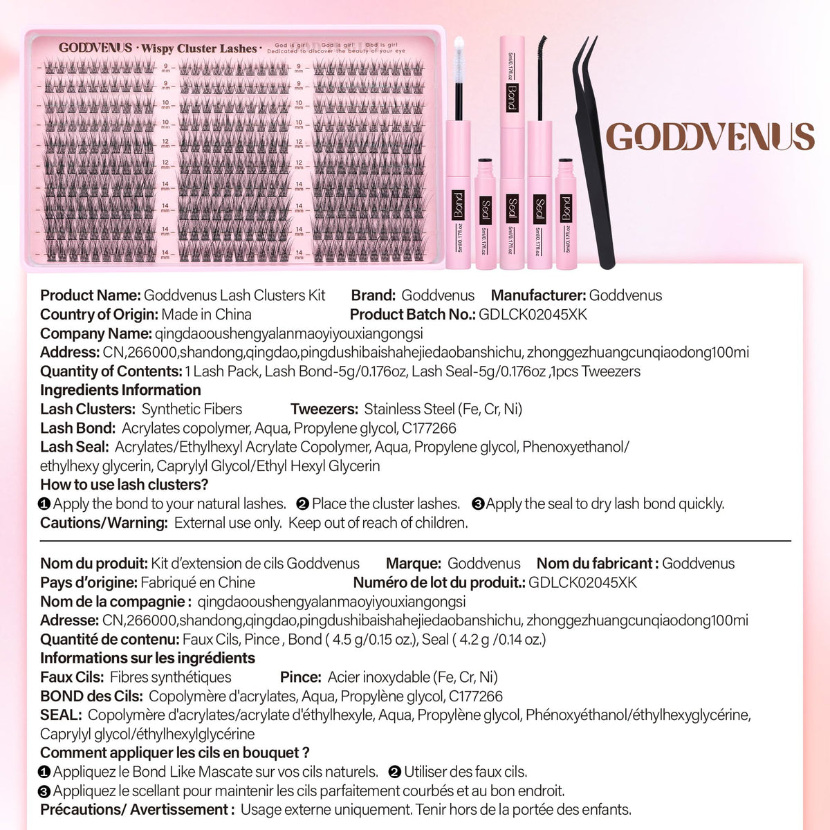 goddvenus length comparison 9 to 14mm showing customizable volume benefits