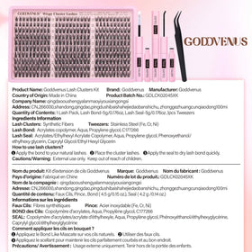 Goddvenus kit staged in makeup bag for easy travel and quick touch-ups