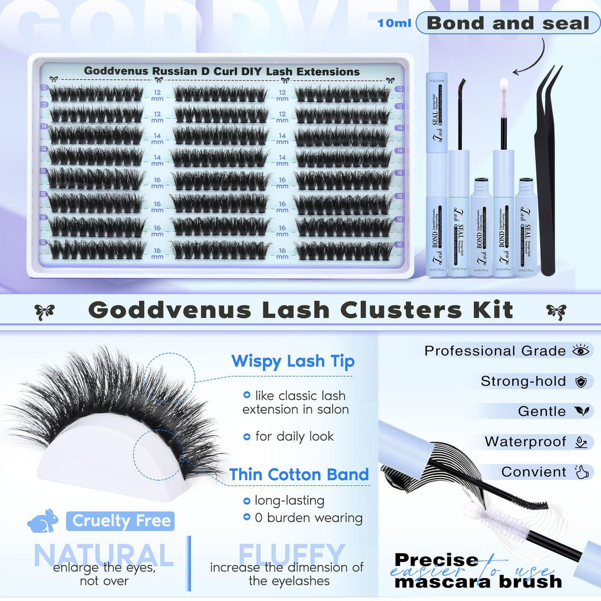 Goddvenus tray showing cotton band detail for comfortable, seamless wear