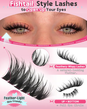 Goddvenus organized top and bottom clusters for styling options