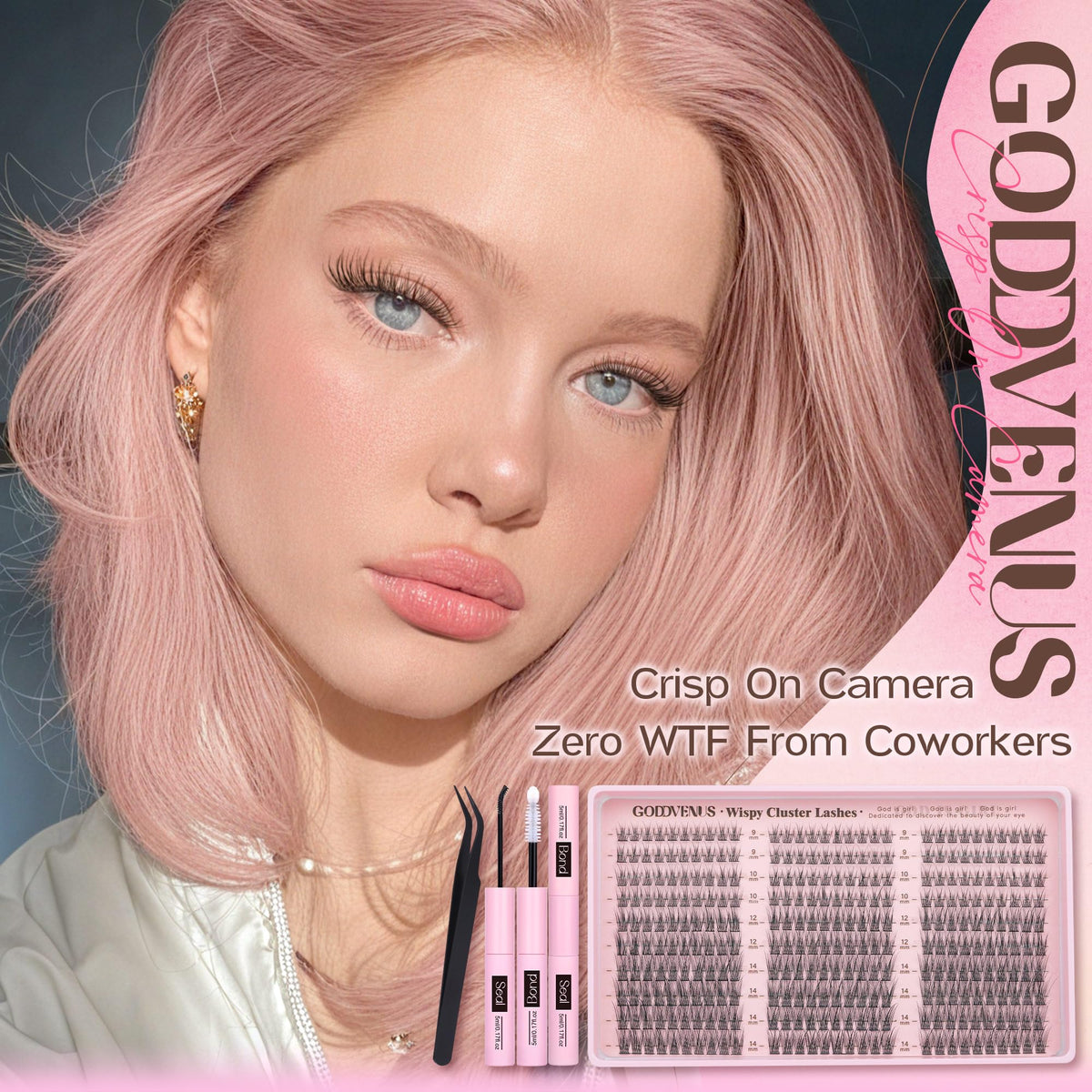 goddvenus tweezers beside clusters showing precise placement advantage