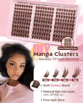 Goddvenus worn on eye showcasing natural doll-like lift and definition