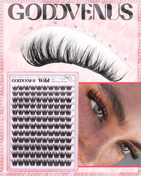Goddvenus worn on model side profile showing lifted effect
