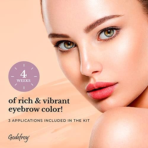 Godefroy Step 2 neutralizer tube detail to lock in temporary brow color
