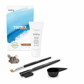 Godefroy front packaging showing kit contents and easy at-home benefit
