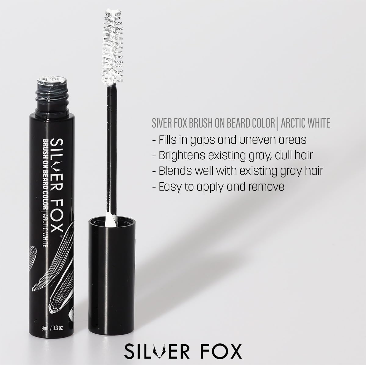 godefroy close-up of built-in brush applicator for precise, mess-free application