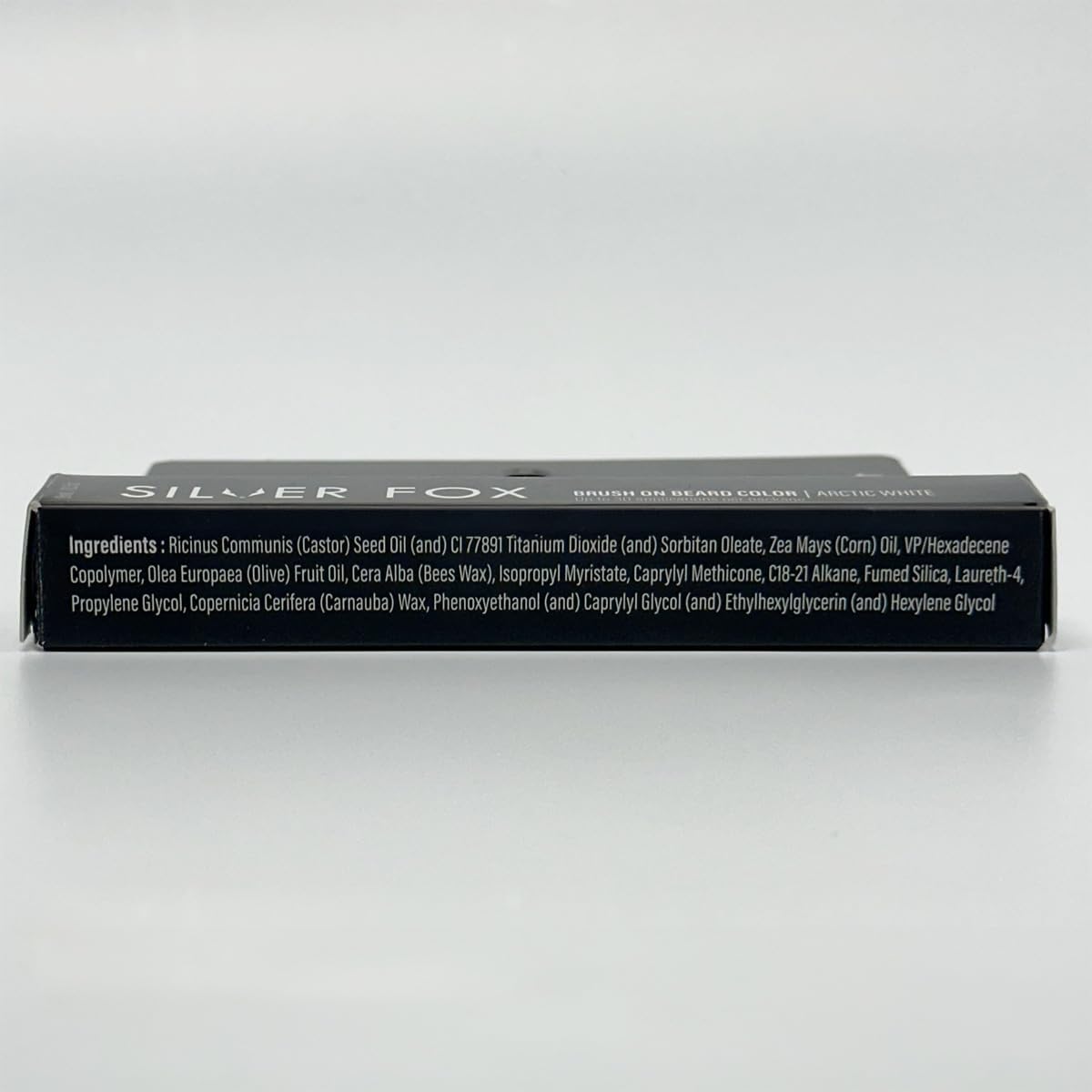 godefroy visible product stroke on skin showing smooth arctic-white texture and neutralizing yellow
