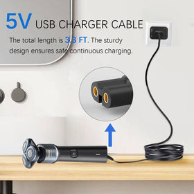Goffeu cable length and connector detail displaying secure connection benefit