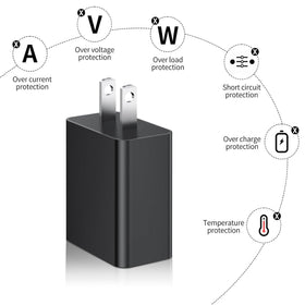 Goffeu size comparison with usb adapter showing compact travel-friendly benefit