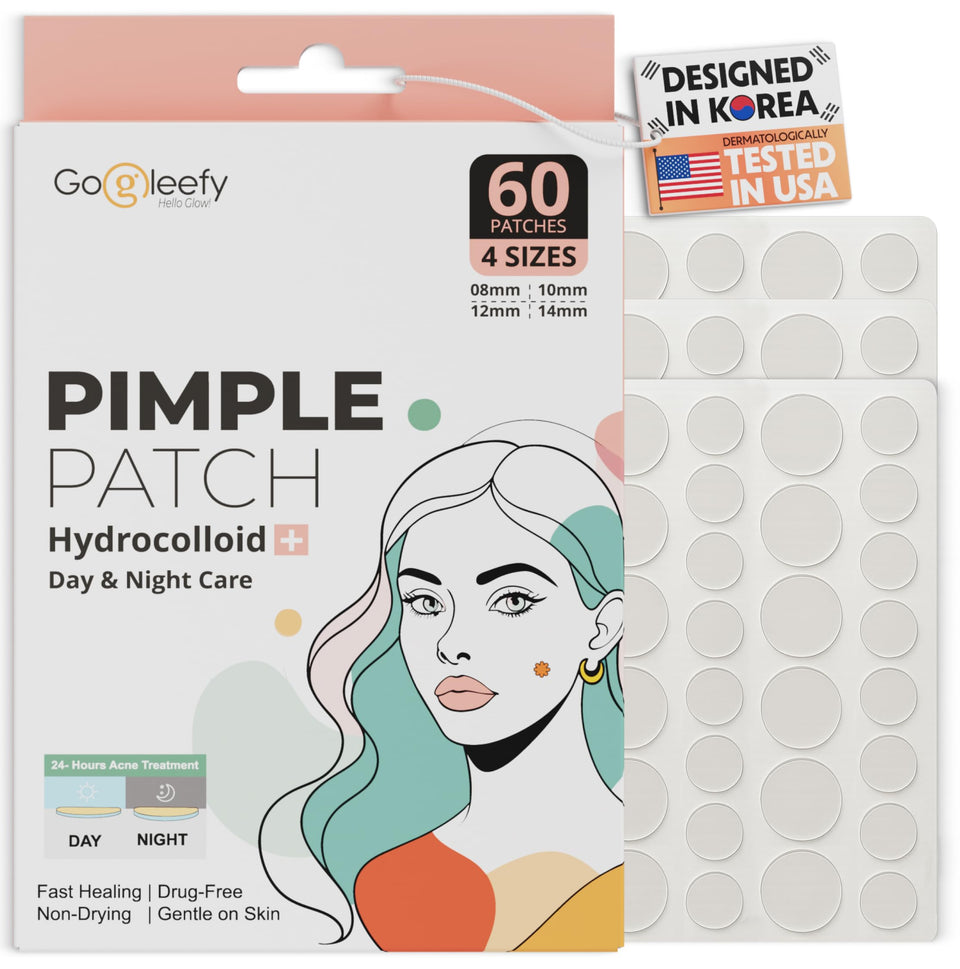 GoGleefy front packaging showing count options and clear benefits