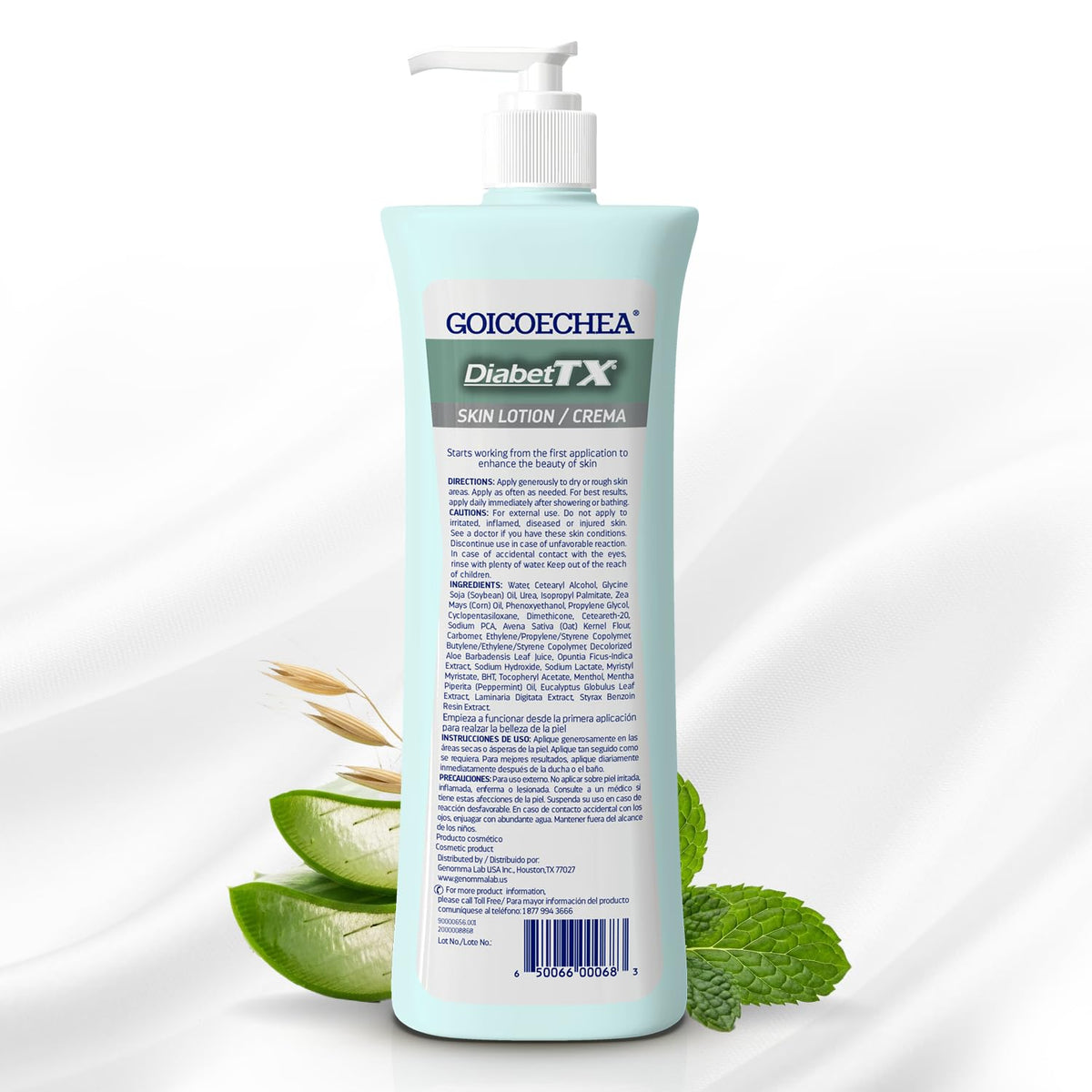 Goicoechea bottle on bathroom shelf in lifestyle setting for daily use