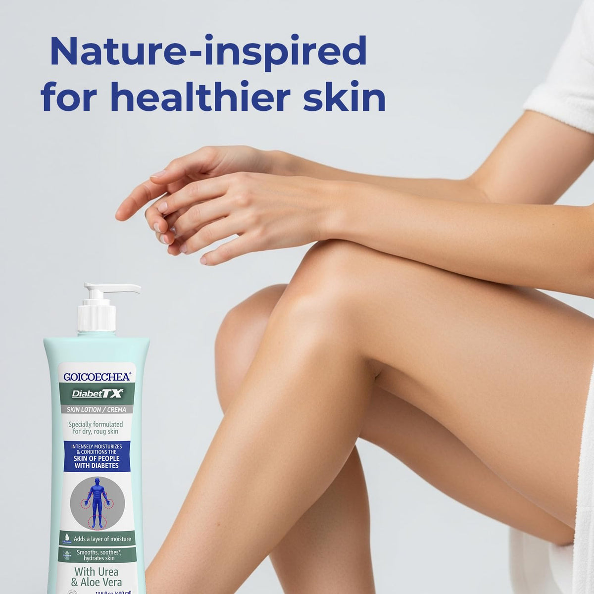 Goicoechea label close-up emphasizing fragrance-free, sensitive care