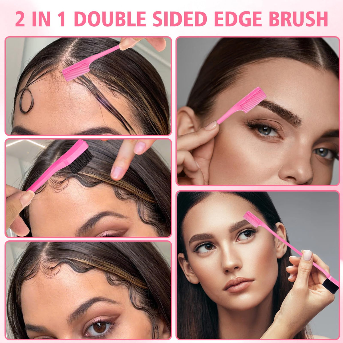 Goiple brush set packed in a pouch for easy travel and touch-ups