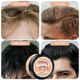 Goiple close-up hair showing matte texture and enhanced thickness