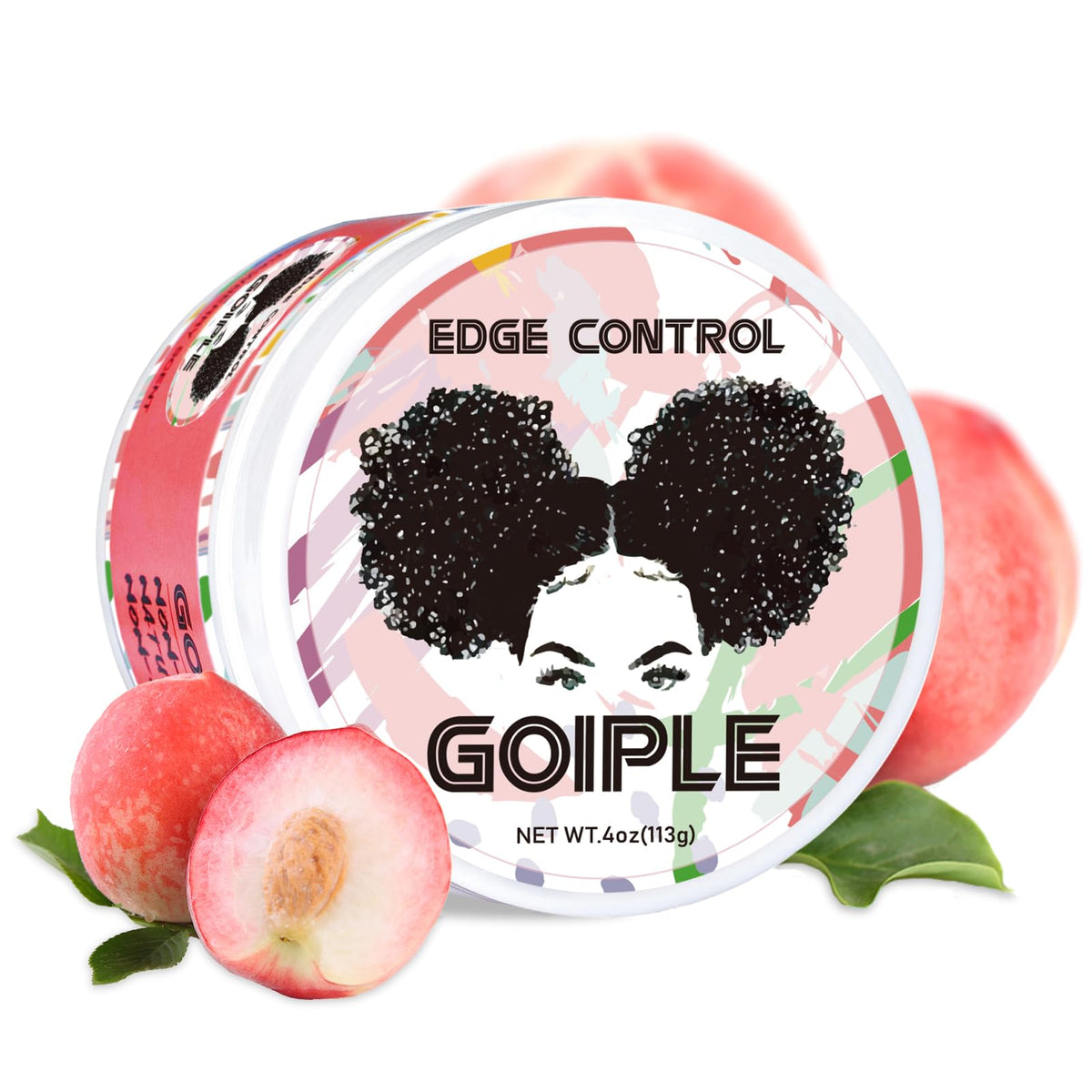 Goiple front jar view showing label and compact 4oz size benefit