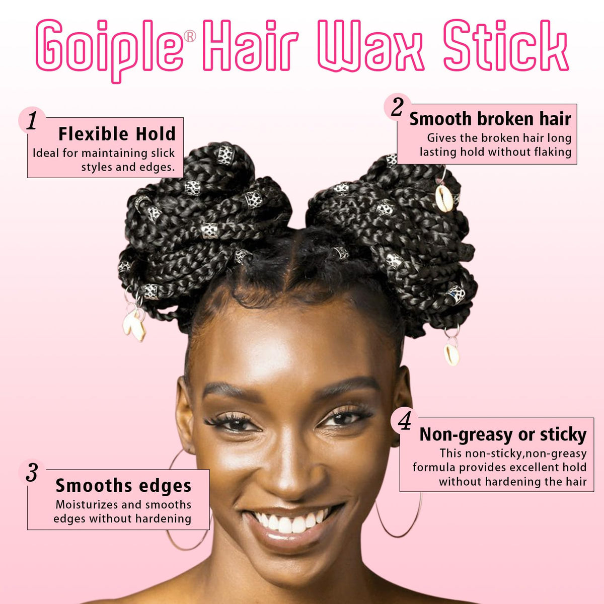 Goiple elastic bands securing lace during cure for flat, natural hairline