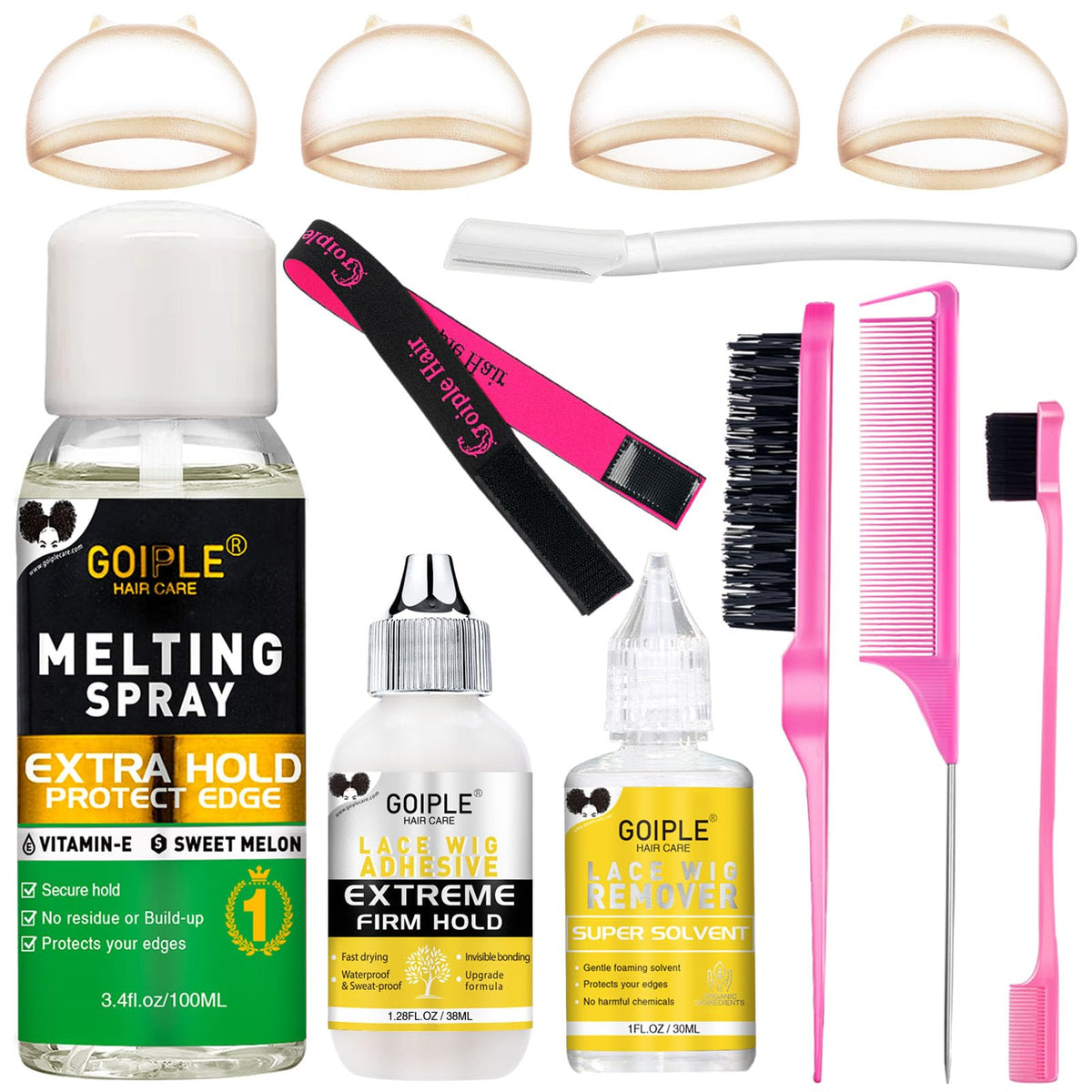 Goiple front packaging showing complete essentials kit for easy installs