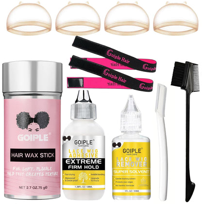 Goiple kit front packaging showing full contents and organized tools for easy setup