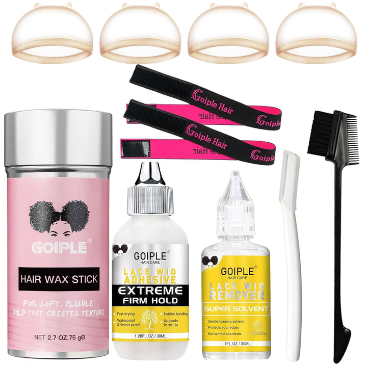 Goiple kit front packaging showing full contents and organized tools for easy setup