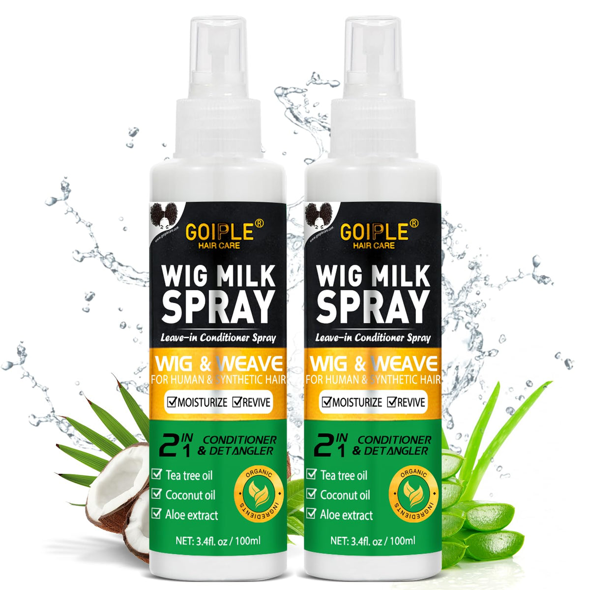 Goiple front packaging showing bottle and branding, promotes easy maintenance