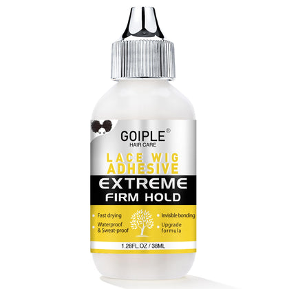 Goiple front packaging showing tube and branding with clear hold benefit