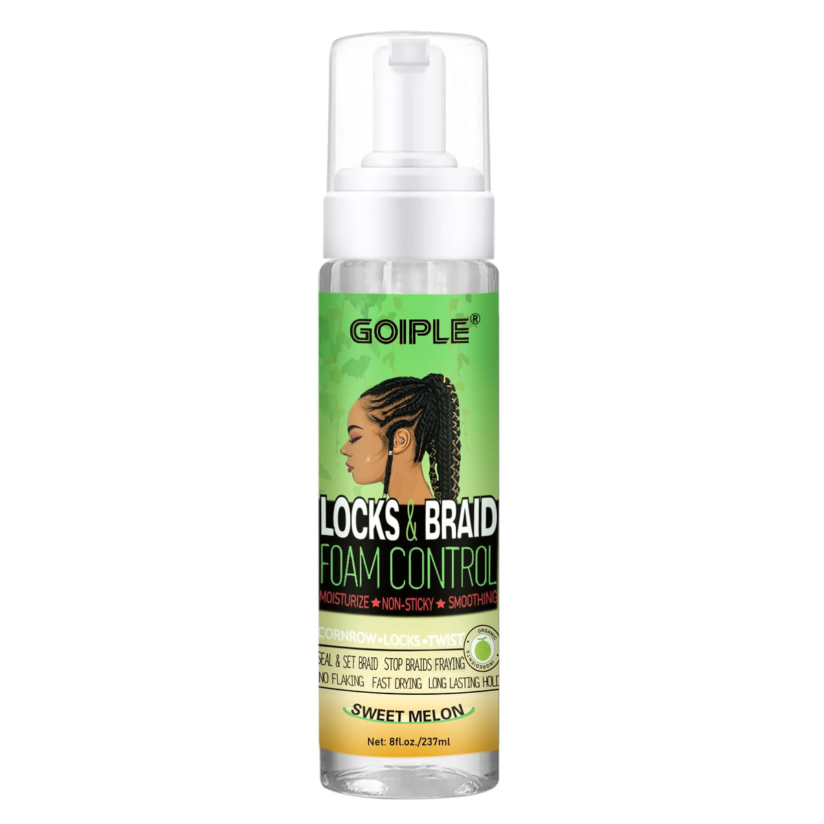 Goiple front packaging showing bottle and label, clear product identity and benefits