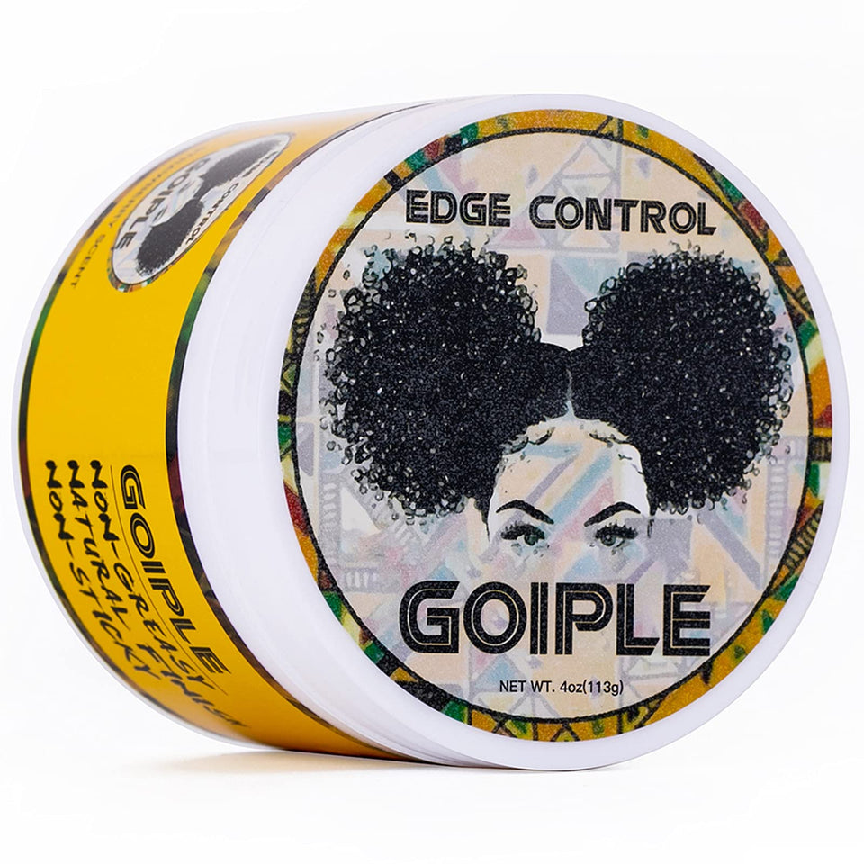 Goiple front packaging jar showing brand and clean strong-hold styling