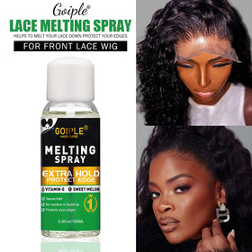 Goiple wig glue bottle label view offering strong multi-day hold