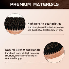 Goiple labeled hardness levels display helping choose soft medium or hard bristles