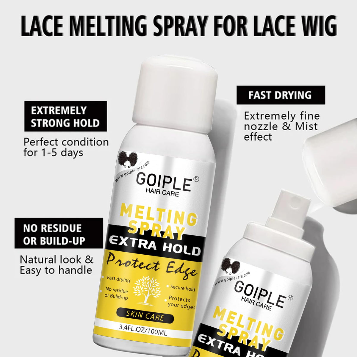 Close-up of Goiple invisible finish where lace meets natural skin
