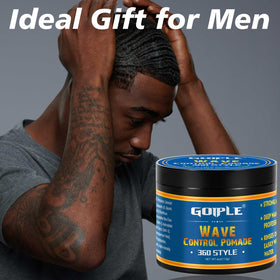 Goiple jar with durag and brush highlighting styling-ready wave maintenance benefit
