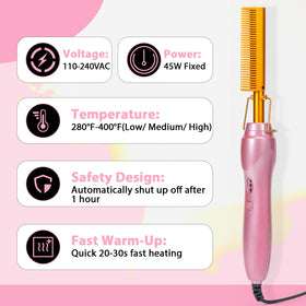 Goiple full styling kit layout with accessories for complete wig maintenance