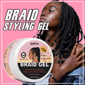 Goiple jar in a styling station with strawberry scent for pleasant styling