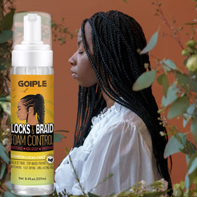 Goiple mousse smoothing edge hair to create sleek edges benefit