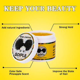 Goiple open jar showing smooth wax texture and easy-to-dab formula