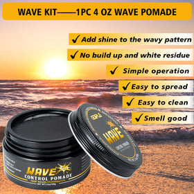 Goiple pomade open jar showing creamy texture for smooth application