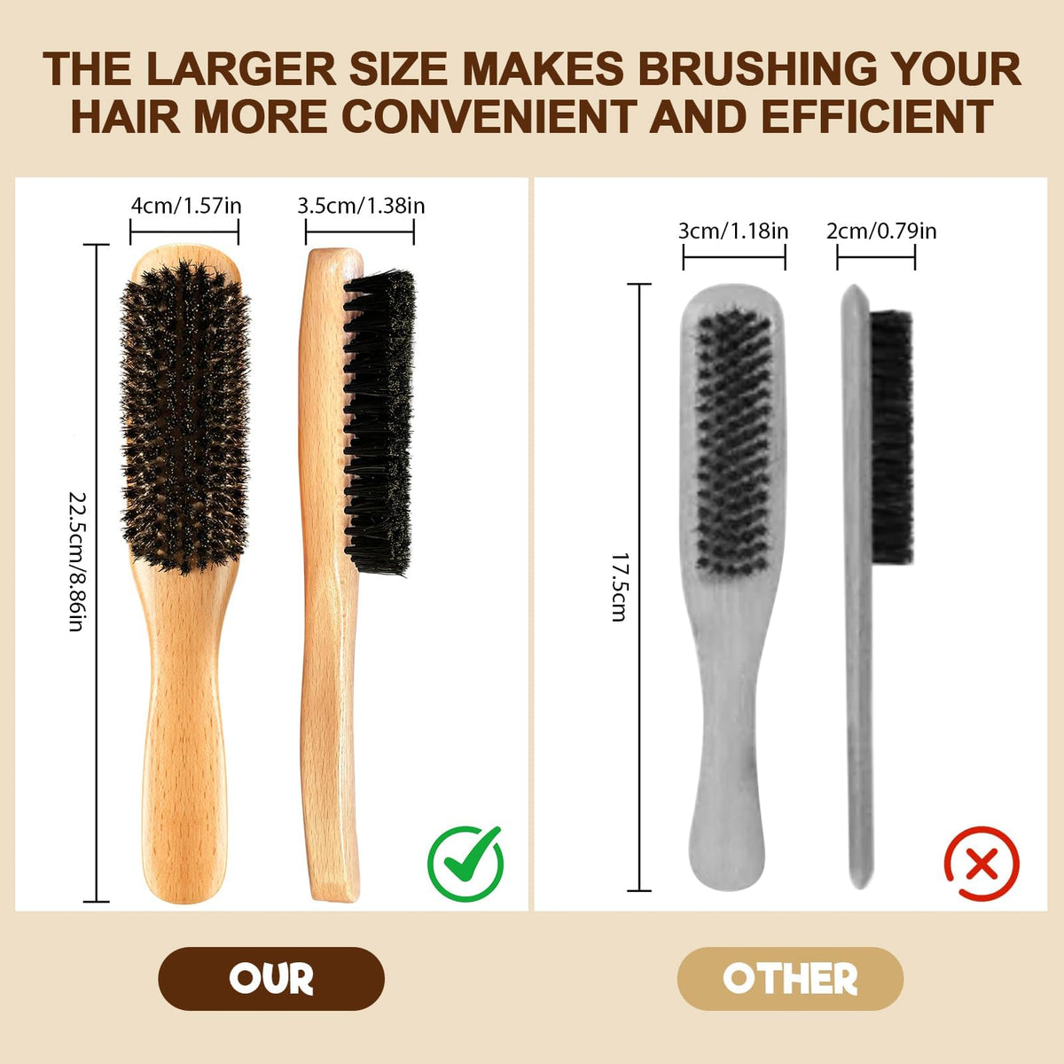 Goiple precision tail comb pointed tip for accurate sections and parting