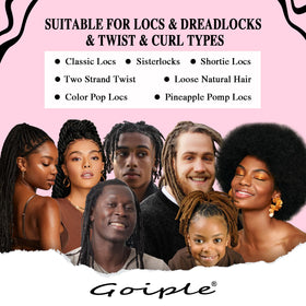Goiple label detail with ingredients list, transparency and natural benefit