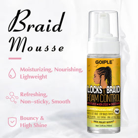 Goiple rosemary oil dropper applied to scalp for nourishment