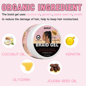 Goiple gel texture close-up highlighting smooth consistency and shine