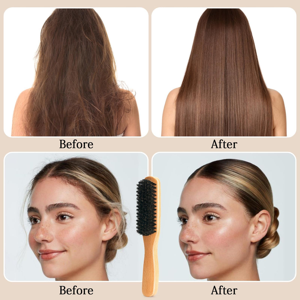 Goiple volumizing teasing brush lifting roots for instant body and hold
