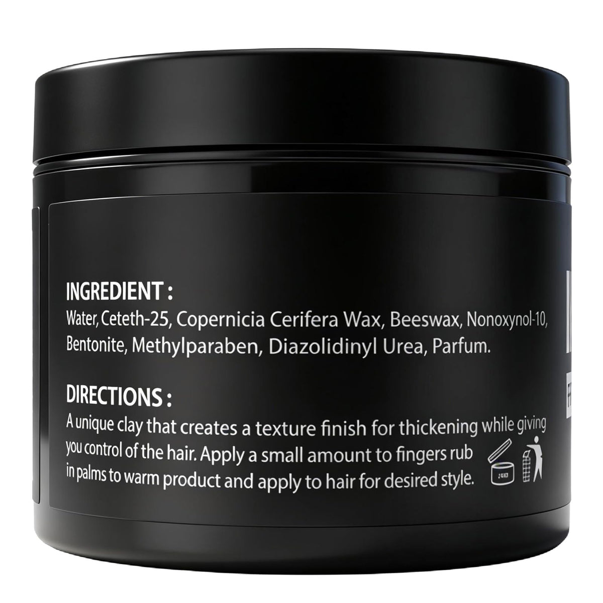 Goiple rinsing from hair demonstrating easy washout and no residue