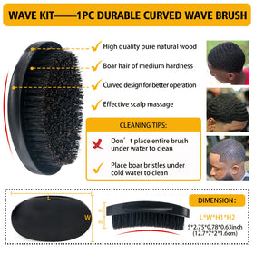 Goiple breathable wave cap on mannequin head protecting styled waves