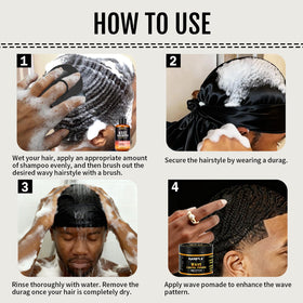 Goiple visible waves before and after using the system