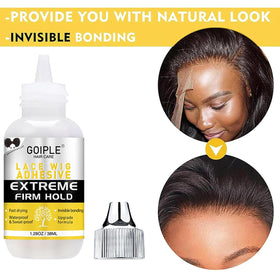 Goiple application hands applying spray for natural-looking hairline benefit