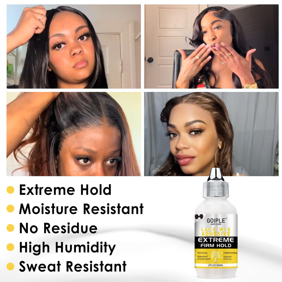Goiple product label with ingredient list for skin-friendly use