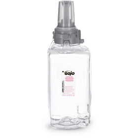 GOJO refill beside common items for scale showing 1250 mL capacity benefit