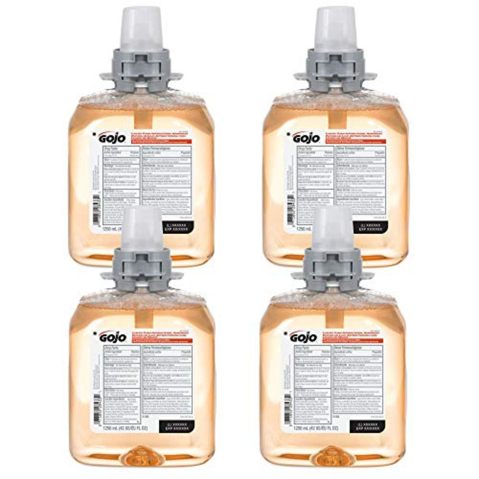 GOJO FMX front packaging showing refill and fresh fruit scent benefit